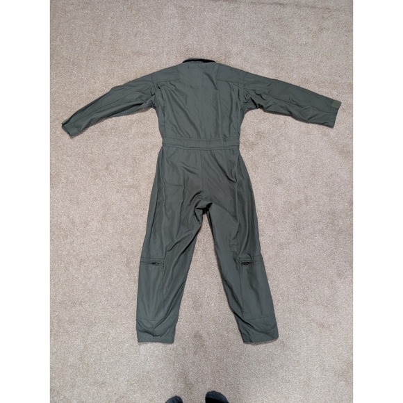 US Flyers Coveralls Men Sage Green FR Summer Size 40S 8415-01-043-8386 - Picture 11 of 13